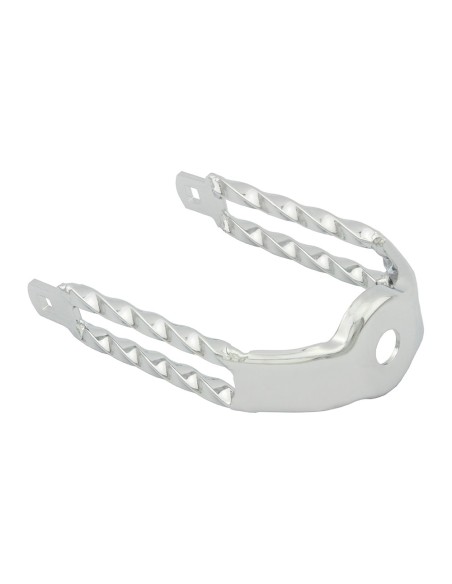 Spring Fork Double Square Twisted Crown Chrome.